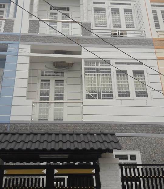 Nhà mới đường Hồ Văn Long, DT: 5x14m, xây 3 tấm, BTCT kiên cố, hẻm 5m, SHR
