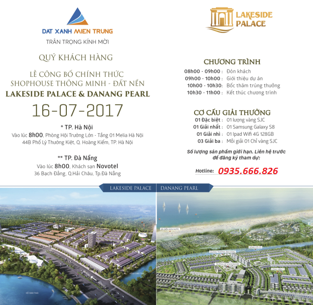 Đất Xanh mở bán lớn tại Hà Nội và Đà Nẵng ngày 16/07, đa dạng phân khúc, từ 380 tr - 6 tỷ