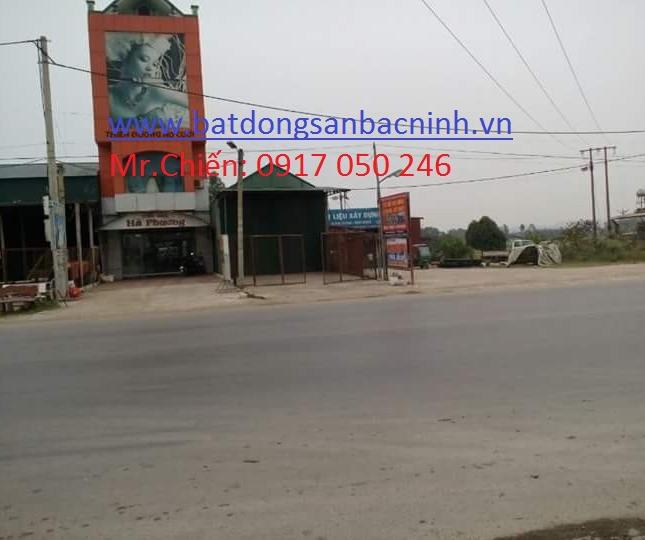 Bán đất mặt đường Quốc Lộ 18, huyện Quế võ, TP Bắc Ninh