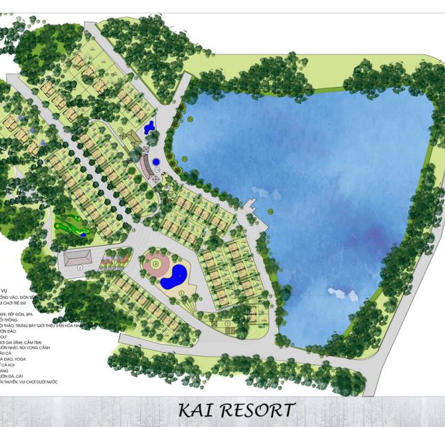 Bán biệt thự Kai Resort giá chỉ từ 1.3Tỷ.Cam Kết Lợi Nhuận 12,5% Trong  15 năm.Liên hệ 0979 675 963