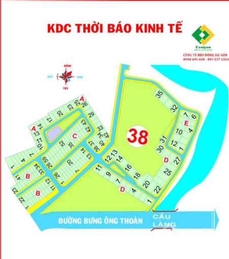 Bán đất dự án Thời Báo Kinh Tế giá tốt nhất 0909745722