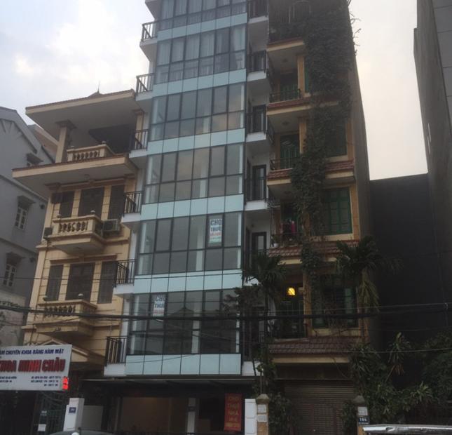 Cần gấp bán toà nhà văn phòng mặt phố Trần Bình, 80m2 x 8 tầng. Có thang máy, có chỗ để ô tô