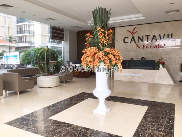 Cho thuê căn hộ Cantavil Premier, 3 phòng ngủ, diện tích 125m2 tầng cao view đẹp