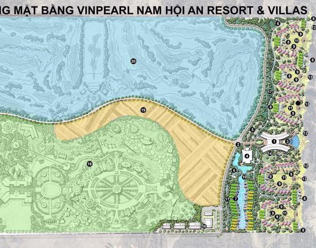 Biệt thự Vinpearl Nam Hội An chiết khấu 30%, cho vay 65% LS 0%. LH 0907667560 để chọn căn view biển