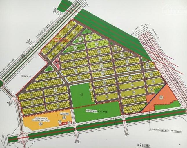 Bán đất nền dự án tại Dự án Khu dân cư An Thuận, Long Thành, Đồng Nai diện tích 94m2 giá 620 Triệu