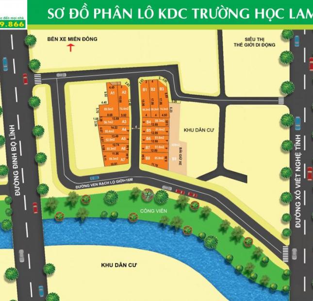 Chính thức nhận cọc dự án KDC Lam Sơn, Bình Thạnh, đất vàng xưa nay hiếm
