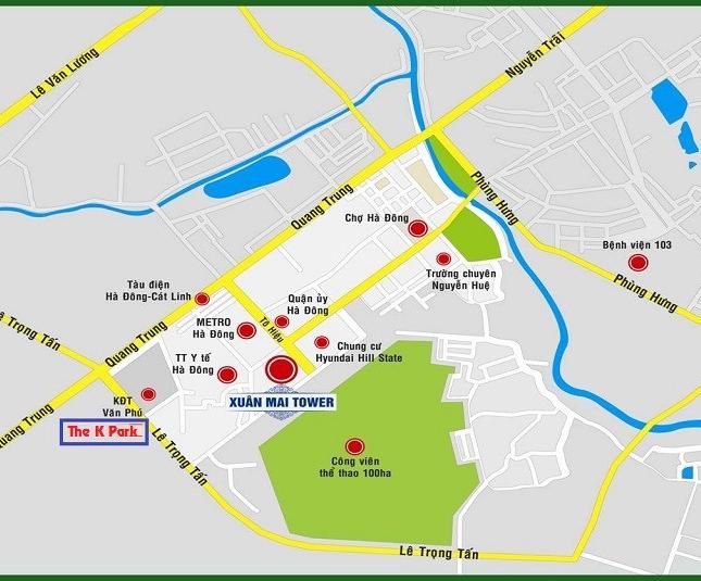 CC The K Park Văn Phú, Hà Đông, giá từ 1.1 tỷ/căn 2PN, bao gồm full nội thất, VAT, LH 0911063516