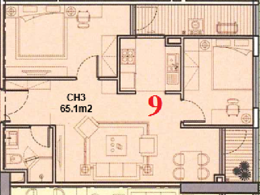 Bán căn số 09 tầng 16 chung cư A10 Nam Trung Yên Hà Nội