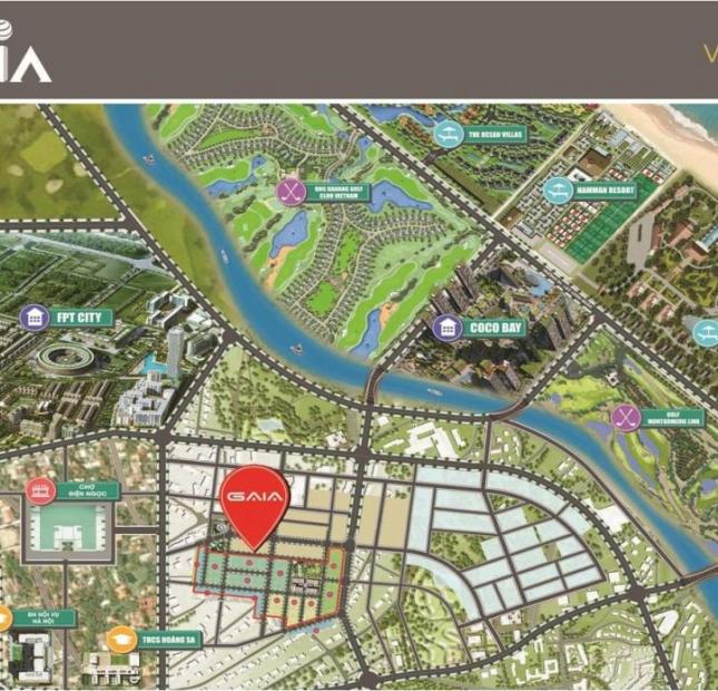 Cơ hội cho nhà đầu tư- với tam giác vàng Gaia City- Phố trong lòng thành phố