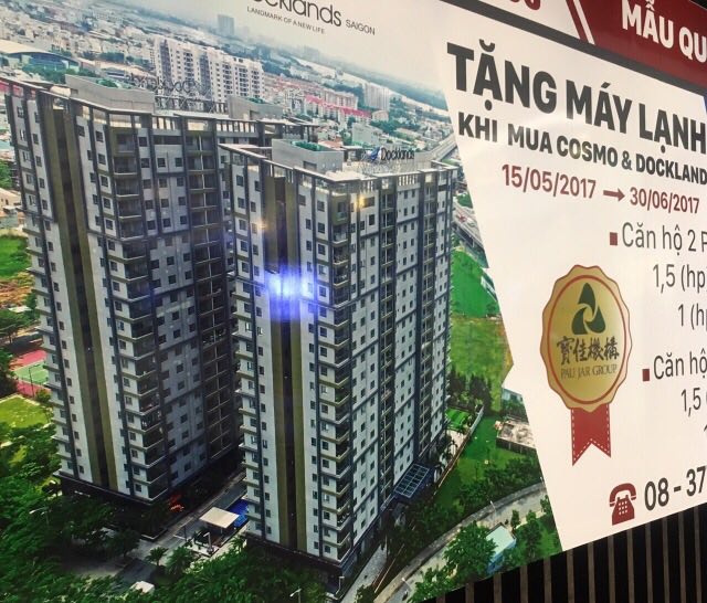 Căn hộ Docklands Sài Gòn căn hộ duy nhất có sổ đỏ Q7 giá 29tr/m2, tặng nội thất 300tr. 0906.2341.69