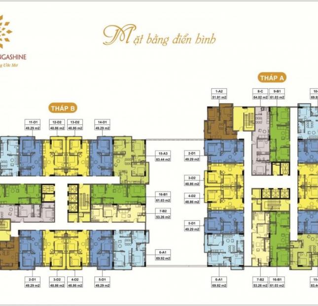 Chung cư Lộc Ninh Singashine giá từ 12tr/1m2, căn hộ 2 PN chỉ 600tr, bàn giao cuối năm 2017