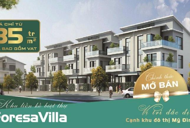 LK-BT Tasco Xuân Phương - Foresa Villa cơ hội đầu tư lớn 2017, ưu đãi bất tận lên đến 700 tr/căn