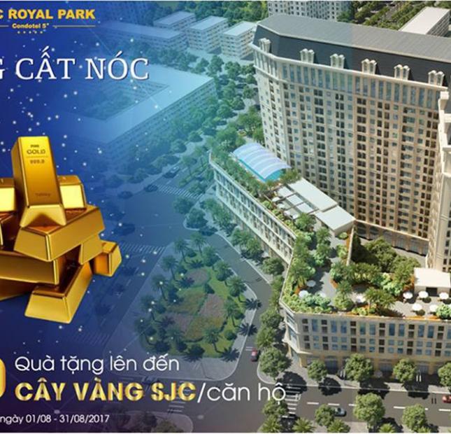 Tặng ngay 1 cây vàng SJC 9999 khi mua căn hộ Diamond tại dự án Royal Park Bắc Ninh giá chỉ 869 tr