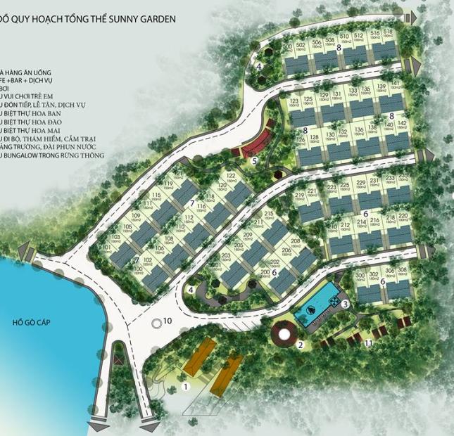 Sở hữu ngay dự án Sunny Garden Resort, Hòa Bình, cam kết 12%/năm