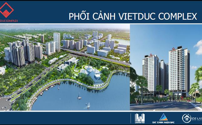 Cho thuê mặt bằng thương mại tại dự án Việt Đức Complex – 39 Lê Văn Lương, Hà Nội