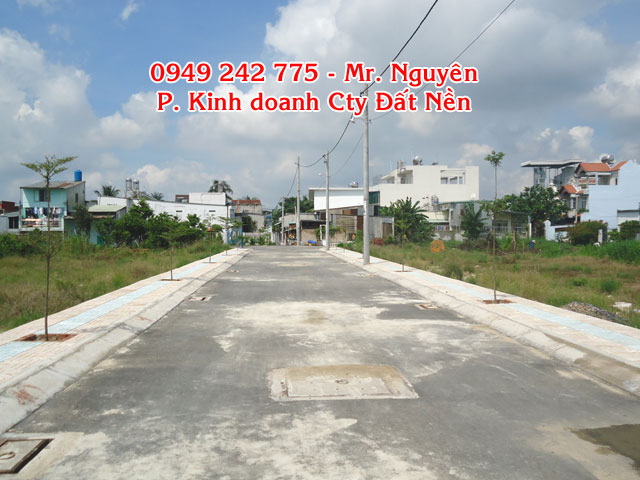 46 nền đất view sông Sài Gòn giá 26tr/m2 nhiều nhà đang xây, đường Vườn Lài, P. An Phú Đông, Q.12.