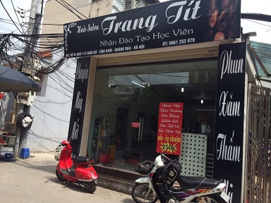 Sang nhượng salon tóc phố Nam Dư, Hoàng Mai, 0979960079