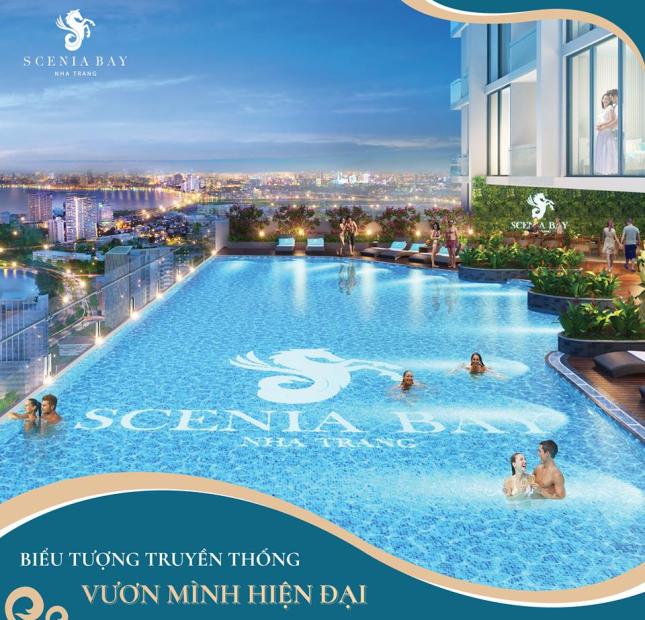Scenia Bay- 4 mặt tiền biển Nha Trang- 100% căn hộ view biển