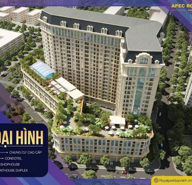 Cần bán căn 1 PN và 2PN chung cư Royal Park Bắc Ninh, giá rẻ nhất thị trường, ký hợp đồng với chủ đầu tư