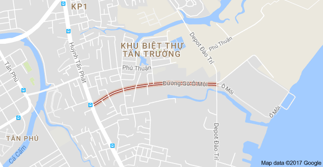 Bán nhà mặt tiền đường Gò Ô Môi, P Phú Thuận, Quận 7. Giá: 6.7 tỷ TL, DT: 4.9x32m
