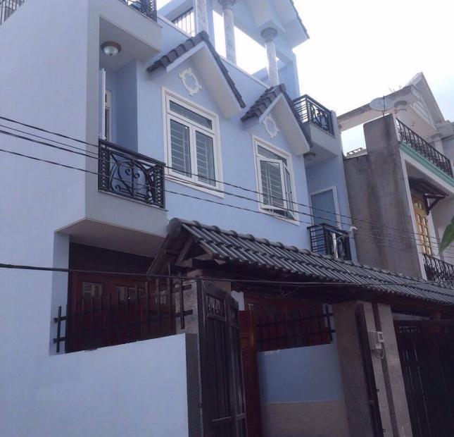 Nhà 3 tấm mới XD đường TL16 ngay chung cư Thạnh Lộc, Ngã Tư Ga