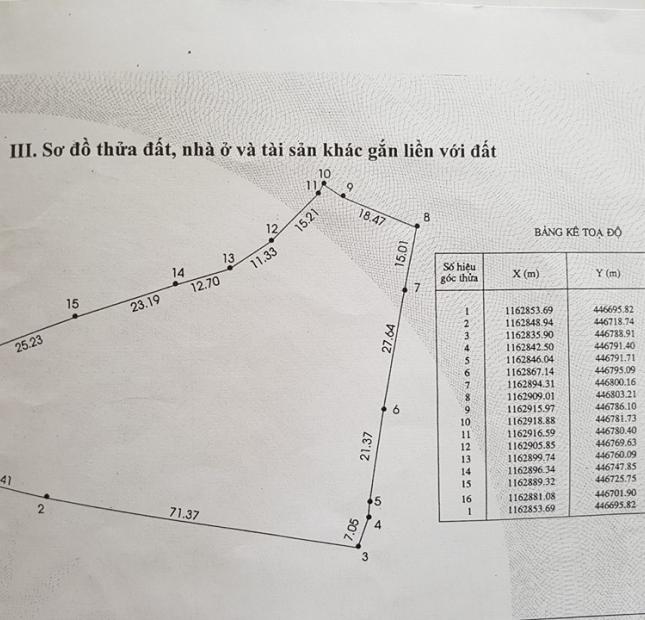 Bán đất thổ cư 5.300m2, mặt tiền đường nhựa thị trấn Đất Đỏ, huyện Đất Đỏ