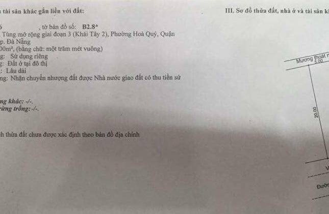 Bán đất Bá Tùng mở rộng giai đoạn 3, Hòa Quý, Đà Nẵng