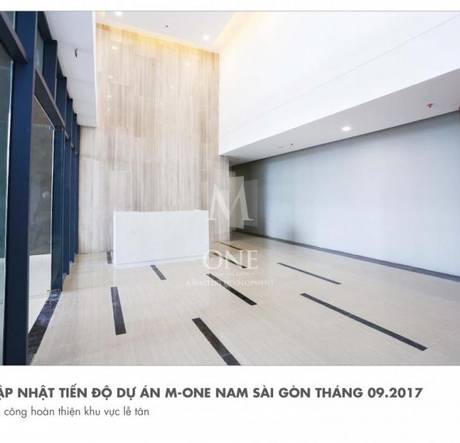 Bán căn hộ Officetel MOne Nam Sài Gòn, 43m2, trần cao 4,7m