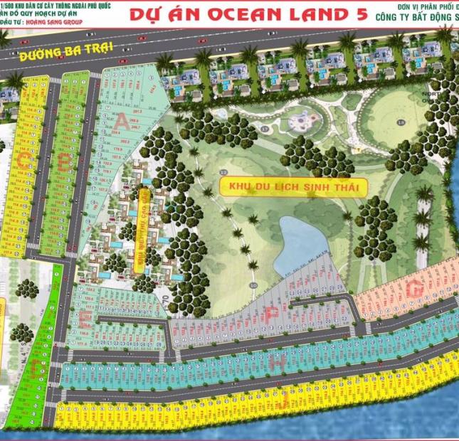 Bán đất nền đường Ba Trại, Cửa Dương, giá 200 triệu/lô