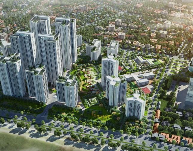 Bán căn hộ chung cư tại dự án Hồng Hà Eco City, Thanh Trì, Hà Nội, DT 65m2, giá 19 triệu/m2