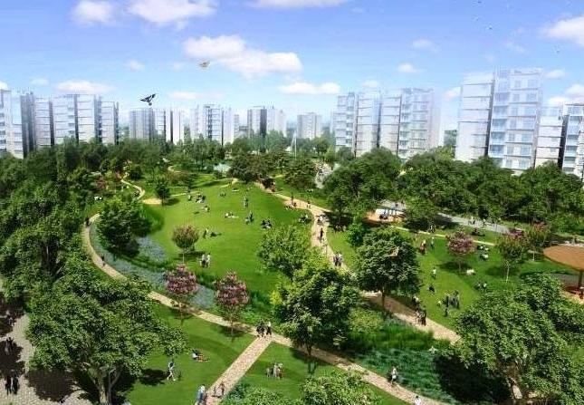 Bán căn hộ chung cư tại dự án Hồng Hà Eco City, Thanh Trì, Hà Nội, DT 65m2, giá 19 triệu/m2