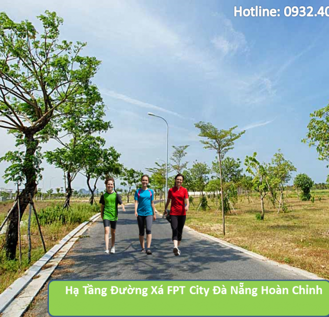 Cần tiền bán lại một số lô đất trong khu đô thị FPT City Đà Nẵng, giá chỉ 695 triệu