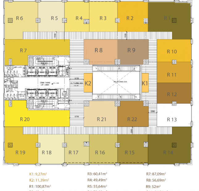 Golden King Phú Mỹ Hưng, Quận 7, chiết khấu 21% giá trị hợp đồng, cam kết thuê lại 10%/năm