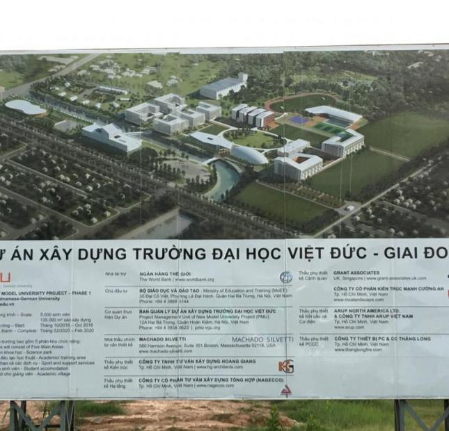 Đất nền KĐT Mỹ Phước 4 liền kề trường ĐH Việt Đức và ĐH Thủ Dầu Một