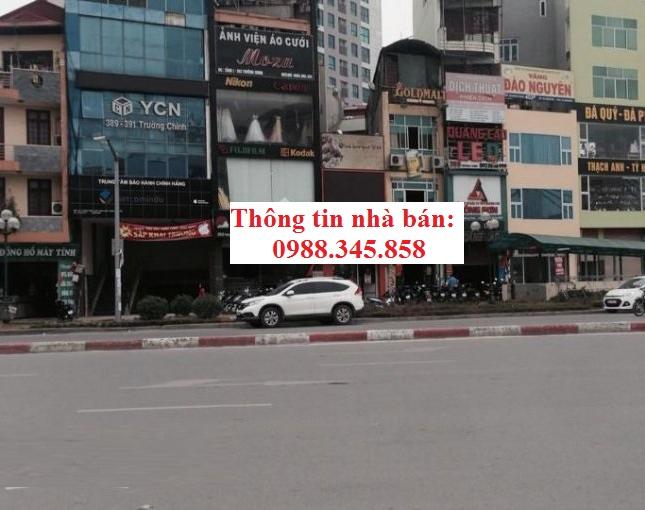 Cần bán gấp nhà mặt phố Trường Chinh (gần Ngã Tư Sở), Hà Nội, 4 tầng, mặt tiền 6m, giá 9 tỷ