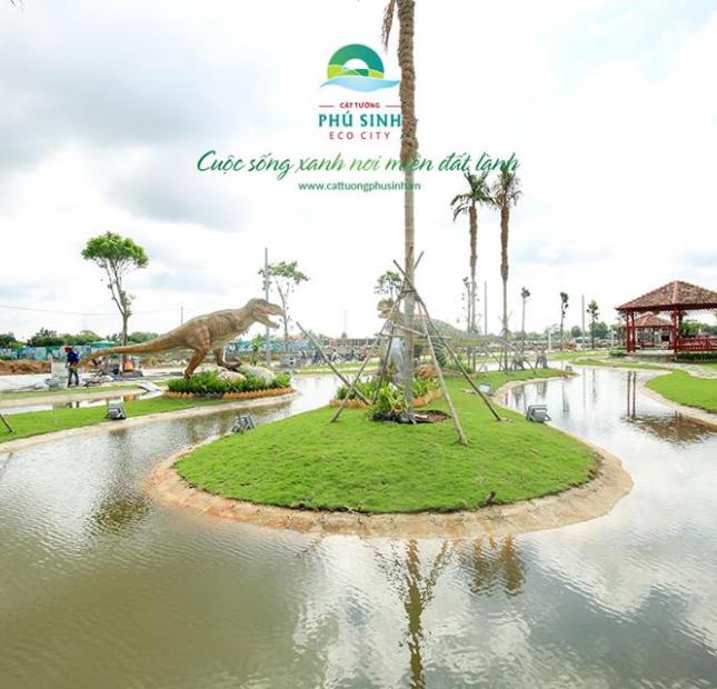 Bán đất khu du lịch sinh thái Cát Tường Phú Sinh Block J, ngay kênh, 100m2, 900tr