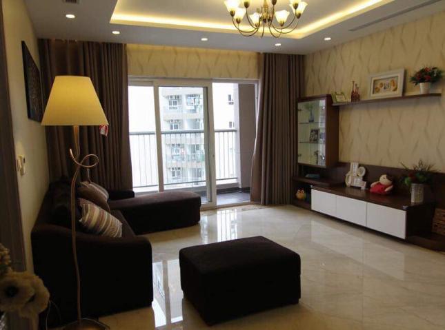 Chính chủ bán căn hộ CC Golden Palace, tháp A, DT 128m2, 3PN, 2WC, full đồ giá 32tr/m2