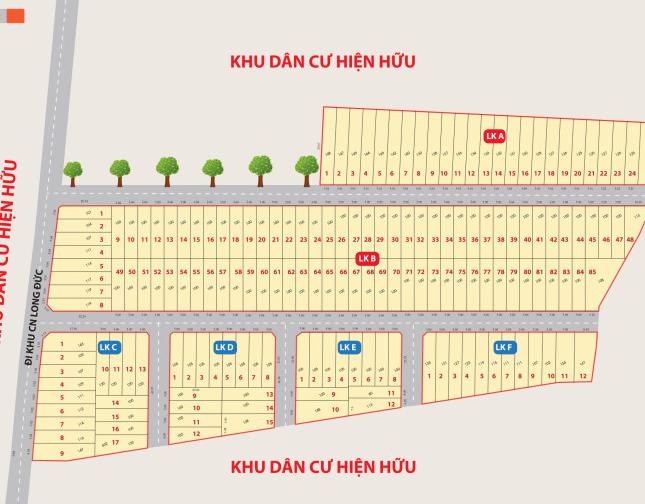 Chỉ 3,5 triệu/m2 có ngay đất Long Thành, gần sân bay, khu dân cư hiện hữu