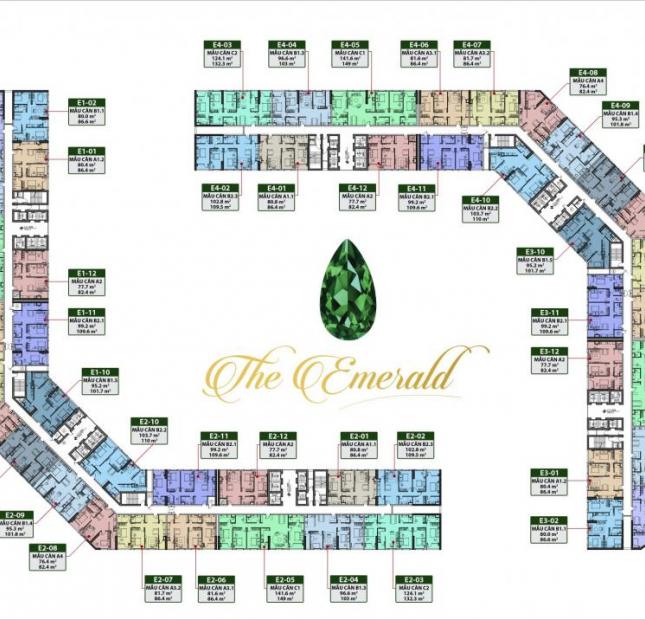 Nội thất bàn giao các căn hộ tại dự án The Emerald CT8 Mỹ Đình