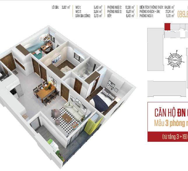 Tara Residence chỉ 19tr/m2 ưu tiên cho 4 tầng đẹp nhất. LH: 0934065654