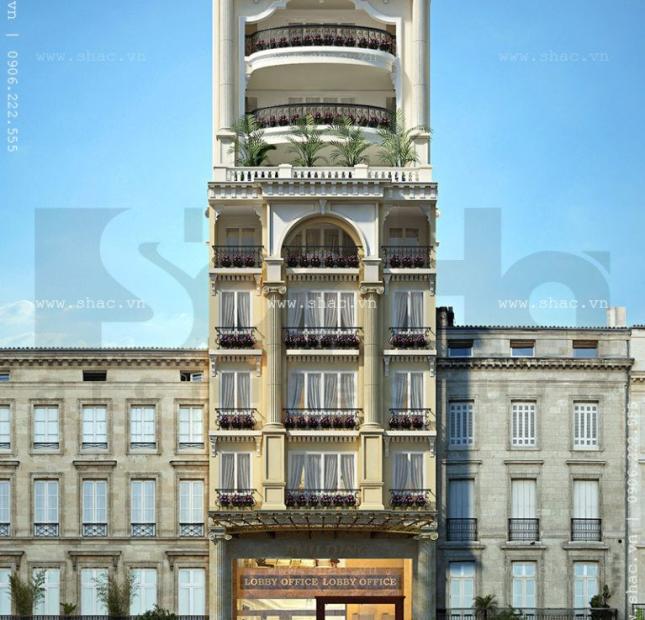 Chính chủ bán gấp tòa nhà 7 tầng, DT: 105m2, mặt phố Mạc Thái Tông căn góc. Giá 38 tỷ