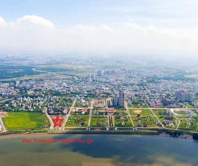 Căn hộ mới xuất hiện sau khi cầu Đảo Kim Cương khởi công, cách sông Sài Gòn 50m