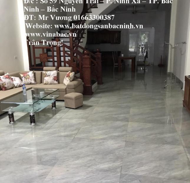 Cho thuê nhà 4 tầng 6 phòng full nội thất tại khu Hub, TP.Bắc Ninh