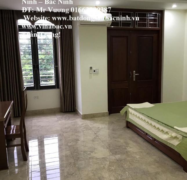 Cho thuê nhà 4 tầng 6 phòng full nội thất tại khu Hub, TP.Bắc Ninh