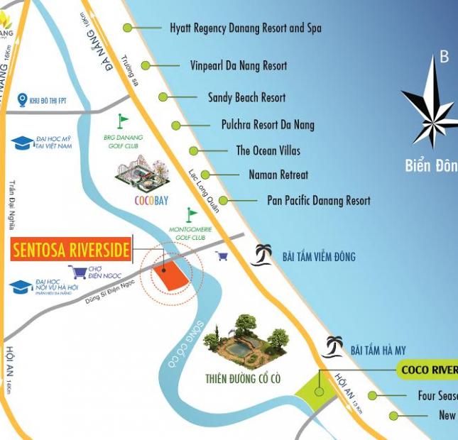 Còn chờ gì nữa Sentosa Riverside – Biệt thự đẳng cấp Singapore ở Nam Đà Nẵng. LH: 0983.464.828