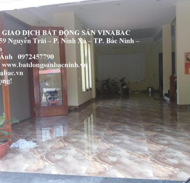 Cho thuê nhà 3 tầng 6 phòng Đấu Mã tại TP.Bắc Ninh