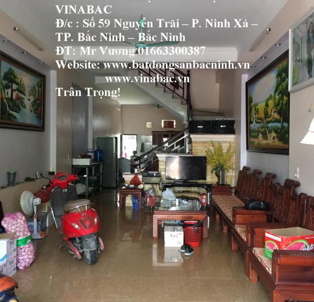 Cho thuê nhà 3 tầng 4 phòng tại Bồ Sơn, Võ Cường, TP.Bắc Ninh