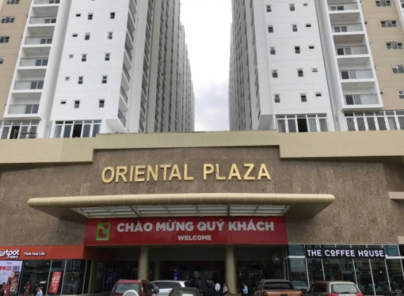 cho thuê căn hộ Oriental(BigC) S: 85m2,2PN,Nội thất cơ bản giá 10tr/th