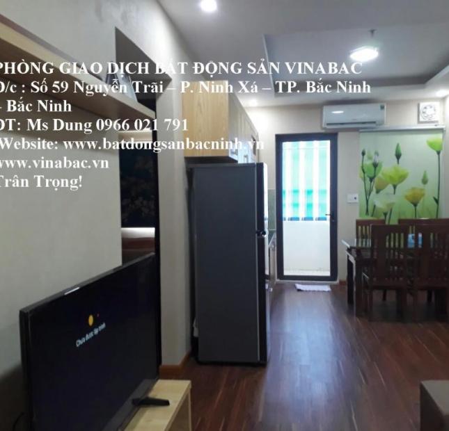 Cho thuê căn hộ chung cư Cát Tường CT3 tại trung tâm TP.Bắc Ninh