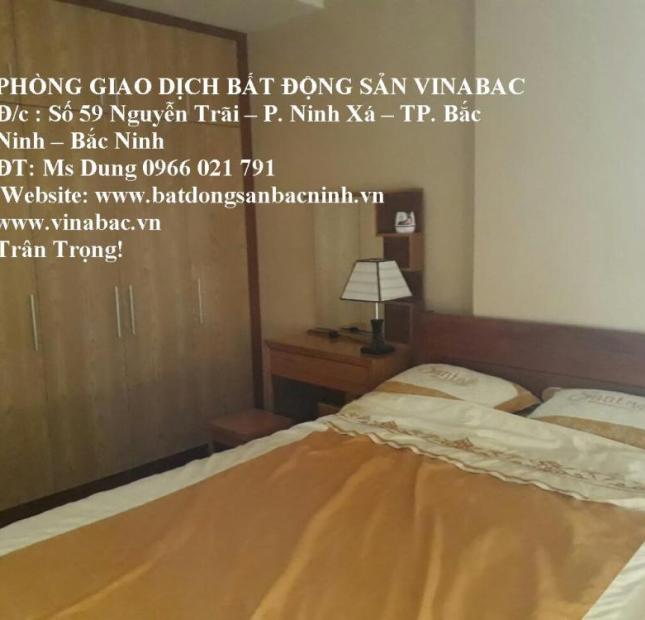 Cho thuê căn hộ chung cư Cát Tường CT3 tại trung tâm TP.Bắc Ninh